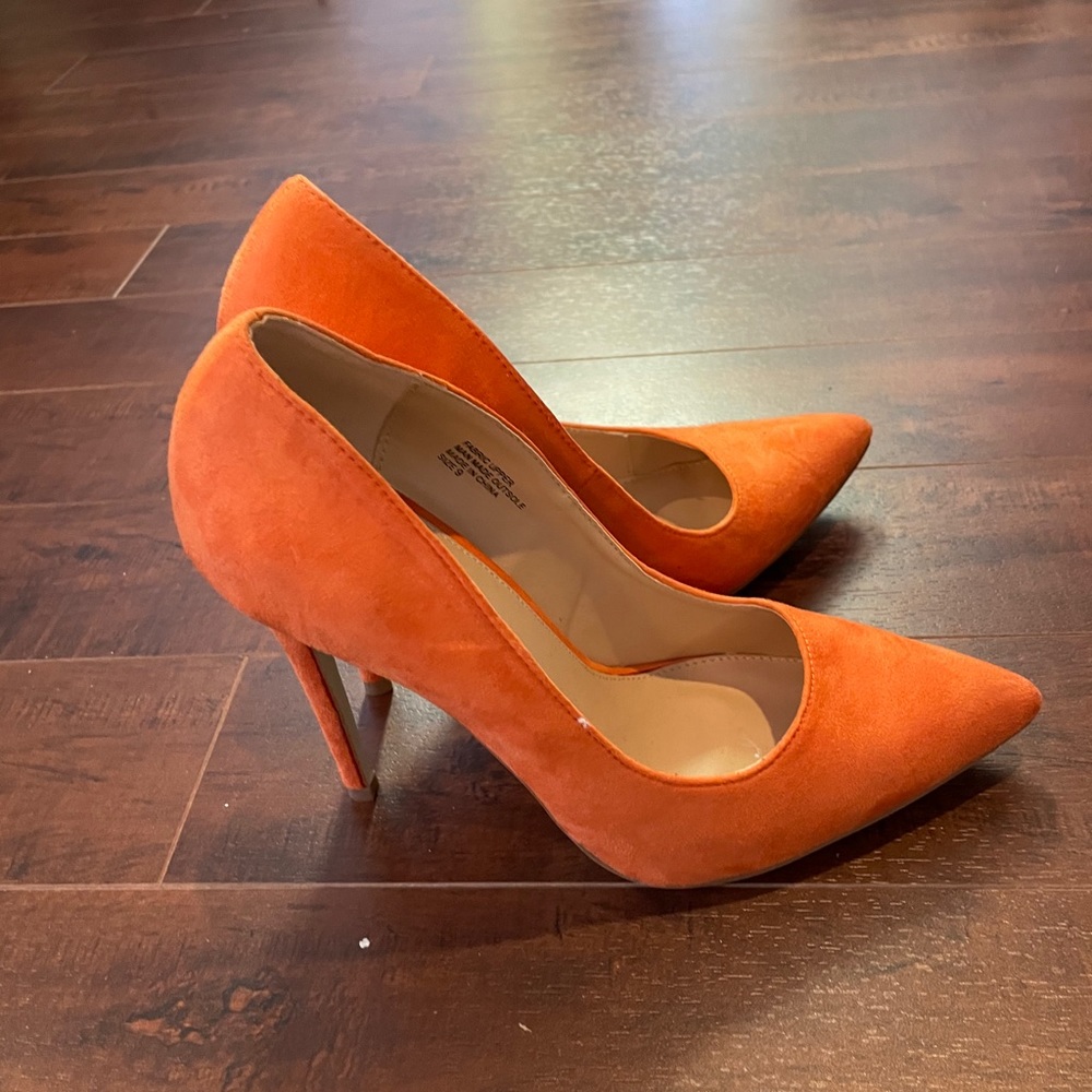 Orange heels